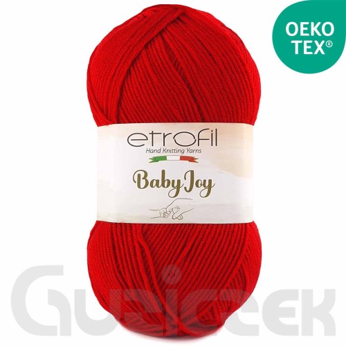 Włóczka Etrofil Baby Joy 80038 czerwony