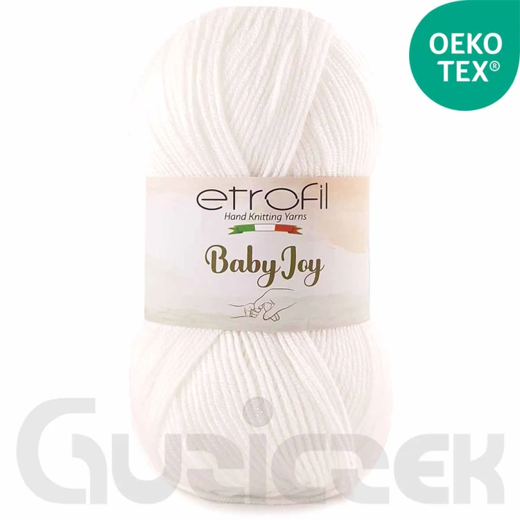 Włóczka Etrofil Baby Joy 80001 biały