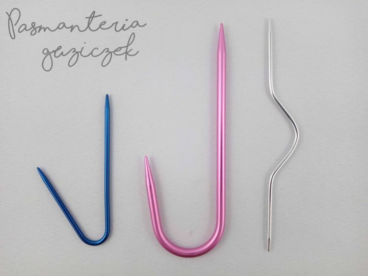 Druty aluminiowe do warkoczy SKC