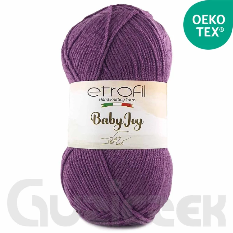 Włóczka Etrofil Baby Joy 80060 fioletowy