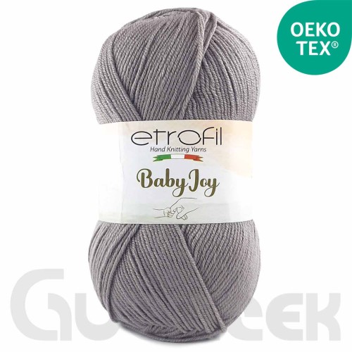 Włóczka Etrofil Baby Joy 80090 szary