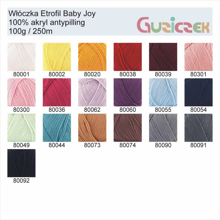 Wzornik Etrofil Baby Joy