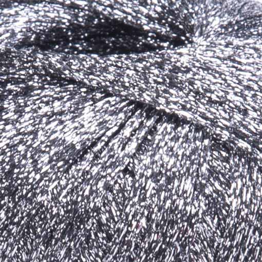 Kordonek YarnArt Sparkle 1303 ciemny srebrny