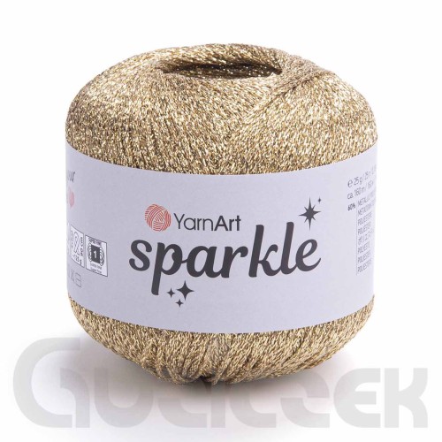 Kordonek YarnArt Sparkle 1306 złoty