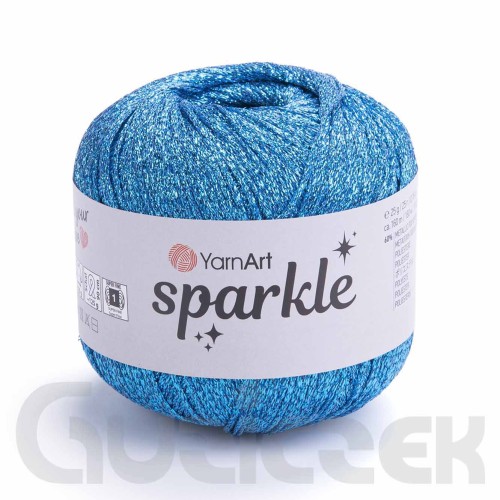 Kordonek YarnArt Sparkle 1321 turkusowy