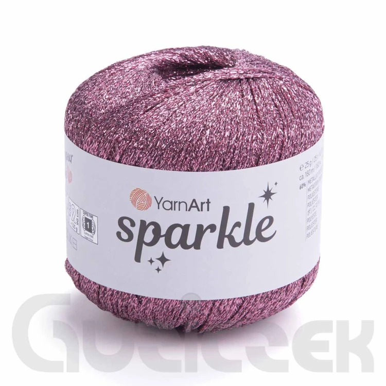 Kordonek YarnArt Sparkle 1336 różowy