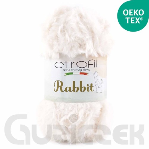 Włóczka Etrofil Rabbit 70111 biały / śmietankowy