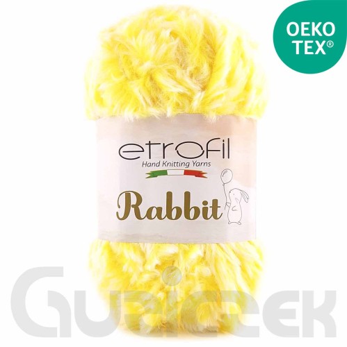 Włóczka Etrofil Rabbit 72165 żółty melanż