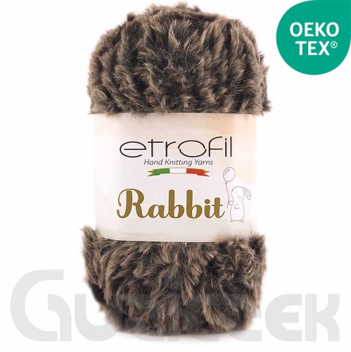 Włóczka Etrofil Rabbit 70714 brązowy melanż