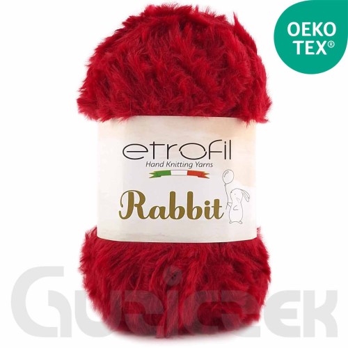 Włóczka Etrofil Rabbit 73289 ciemny czerwony