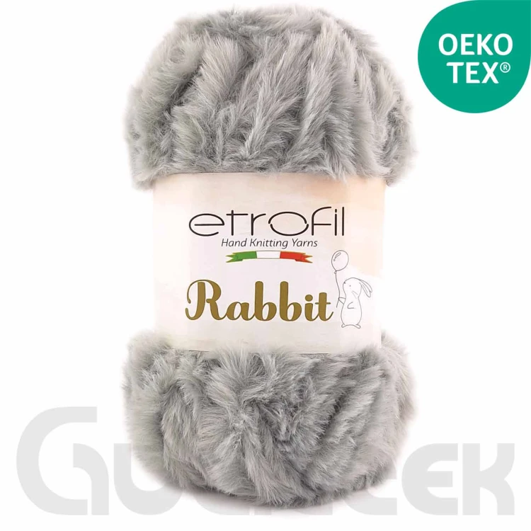 Włóczka Etrofil Rabbit 79128 szary