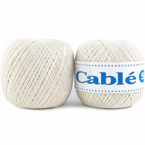 Kordonek Cable 5 ecru 502