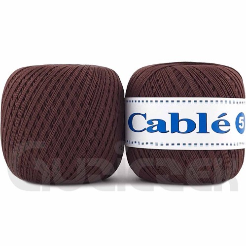 Kordonek Cable 5 brązowy 229