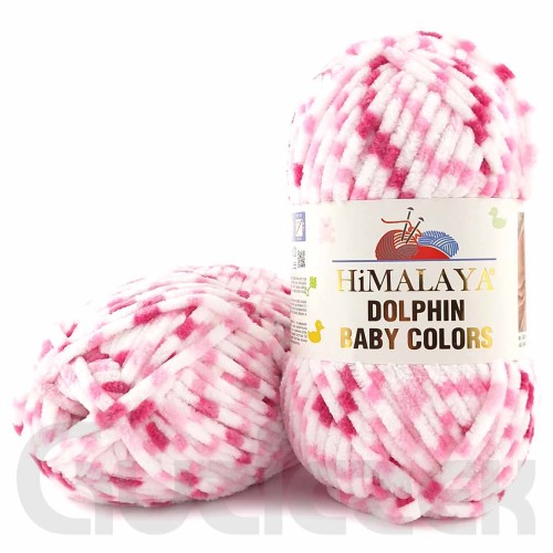 Włóczka Himalaya Dolphin Baby Colors 80414