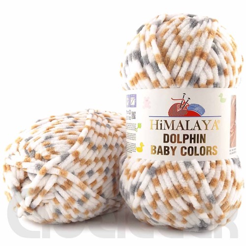 Włóczka Himalaya Dolphin Baby Colors 80416
