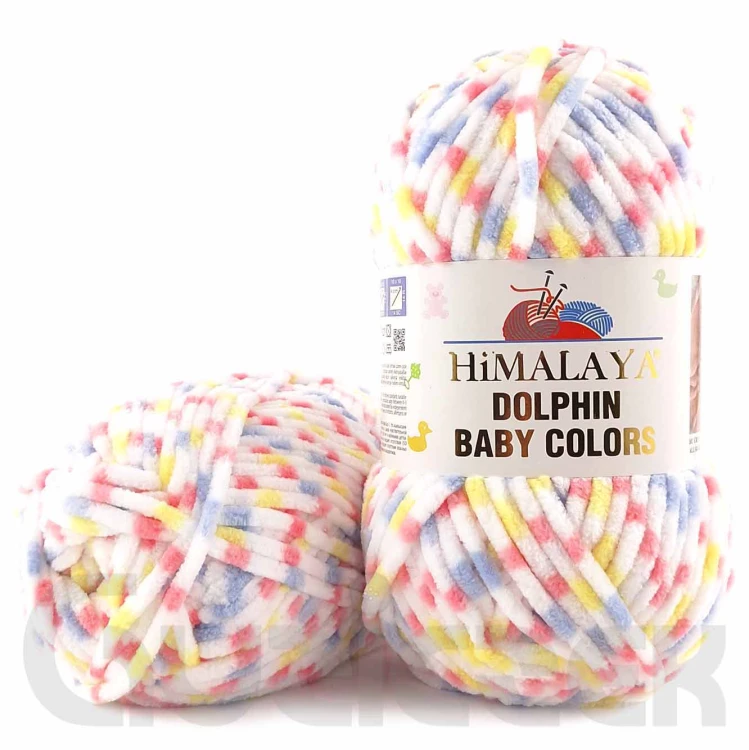 Włóczka Himalaya Dolphin Baby Colors 80417