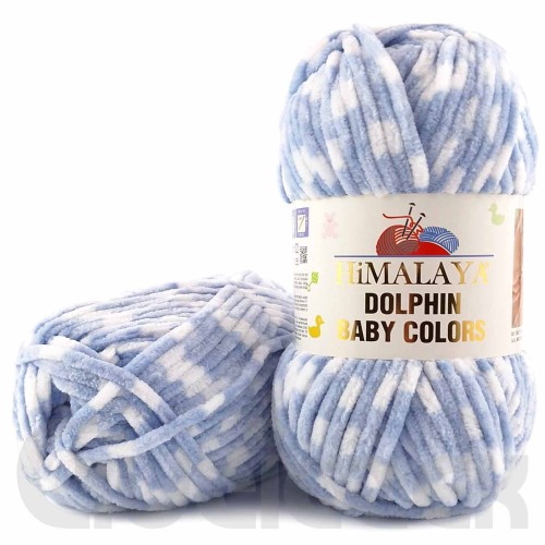 Włóczka Himalaya Dolphin Baby Colors 80430