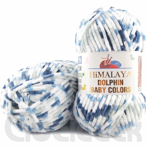 Włóczka Himalaya Dolphin Baby Colors 80411