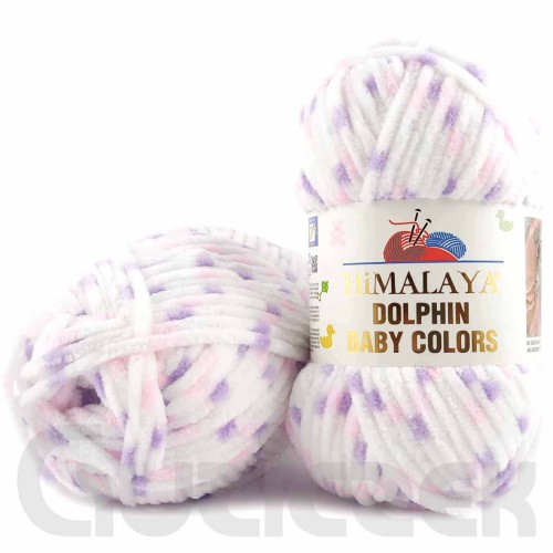 Włóczka Himalaya Dolphin Baby Colors 80410