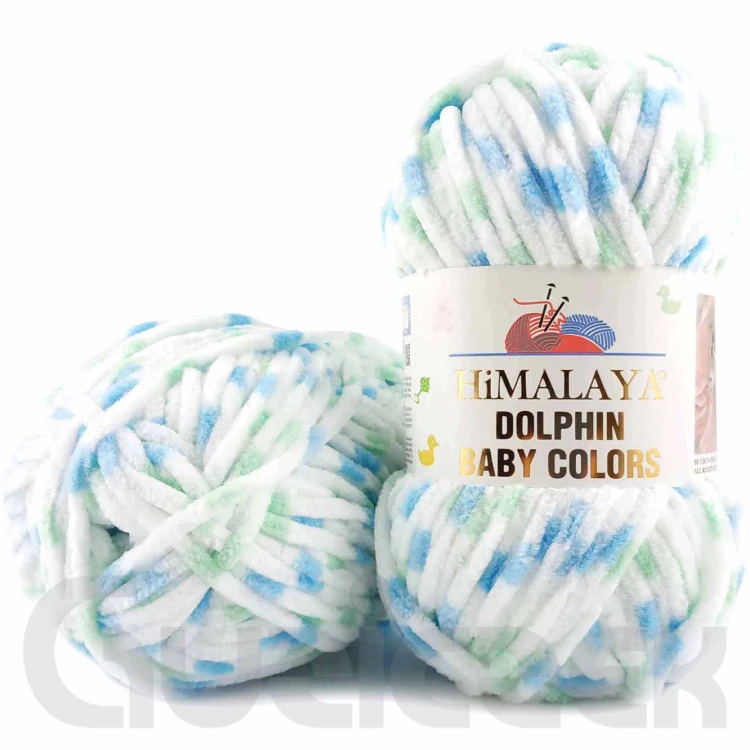 Włóczka Himalaya Dolphin Baby Colors 80409