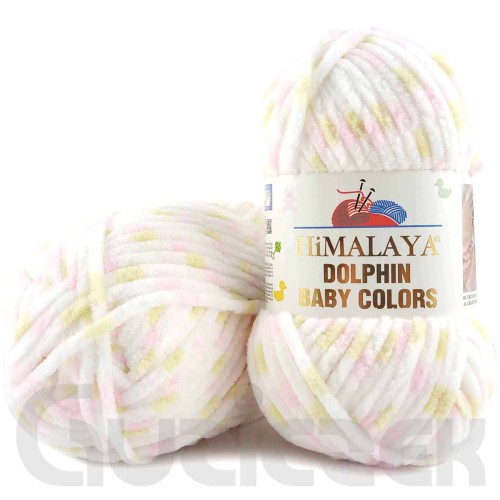 Włóczka Himalaya Dolphin Baby Colors 80408