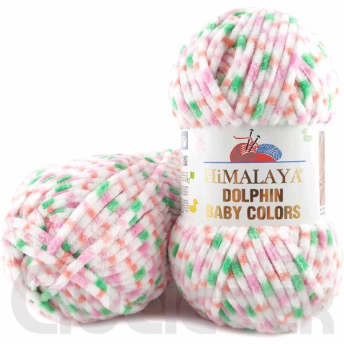 Włóczka Himalaya Dolphin Baby Colors 80404