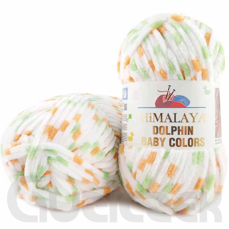 Włóczka Himalaya Dolphin Baby Colors 80401