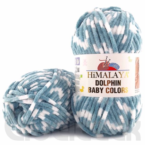 Włóczka Himalaya Dolphin Baby Colors 80436