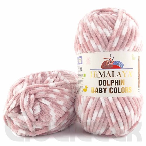 Włóczka Himalaya Dolphin Baby Colors 80428