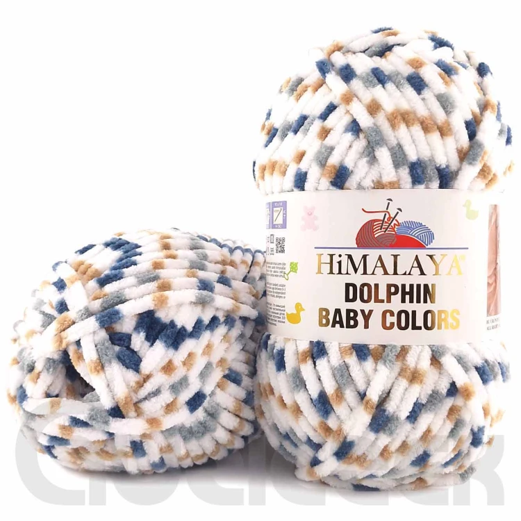 Włóczka Himalaya Dolphin Baby Colors 80423