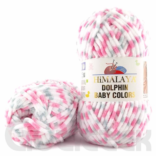 Włóczka Himalaya Dolphin Baby Colors 80418