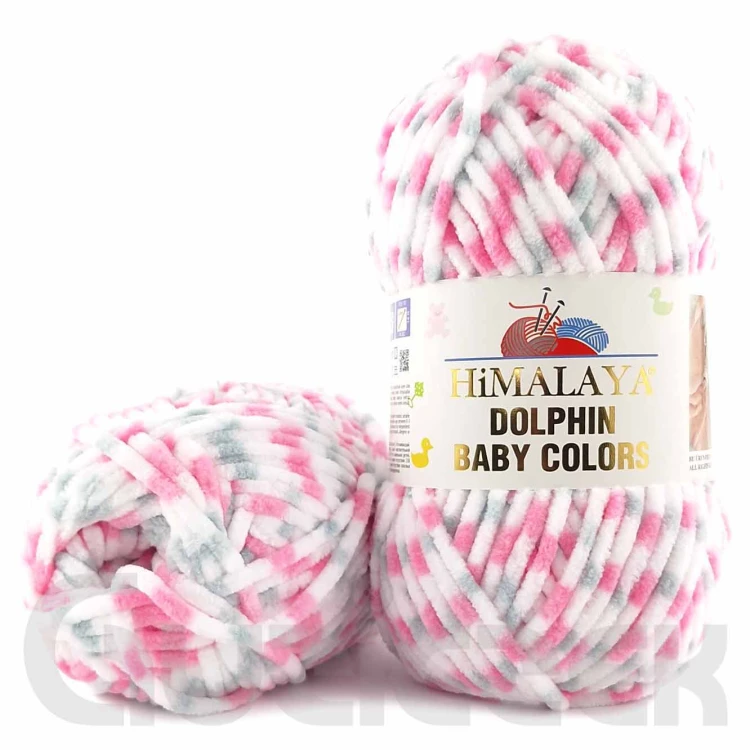 Włóczka Himalaya Dolphin Baby Colors 80418