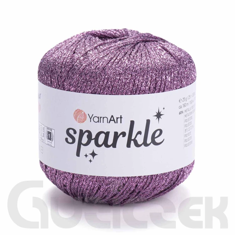Kordonek YarnArt Sparkle 1334 wrzosowy