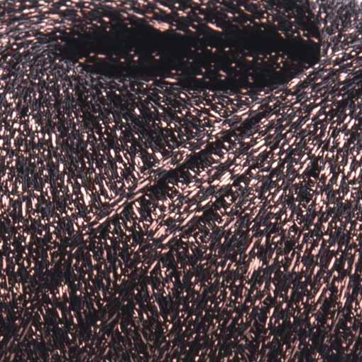 Kordonek YarnArt Sparkle 1354 ciemny brąz