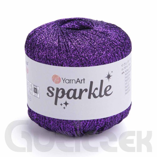 Kordonek YarnArt Sparkle 1342 fioletowy