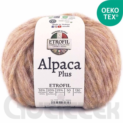 Włóczka Etrofil Alpaca Plus 77175 ciepły beż