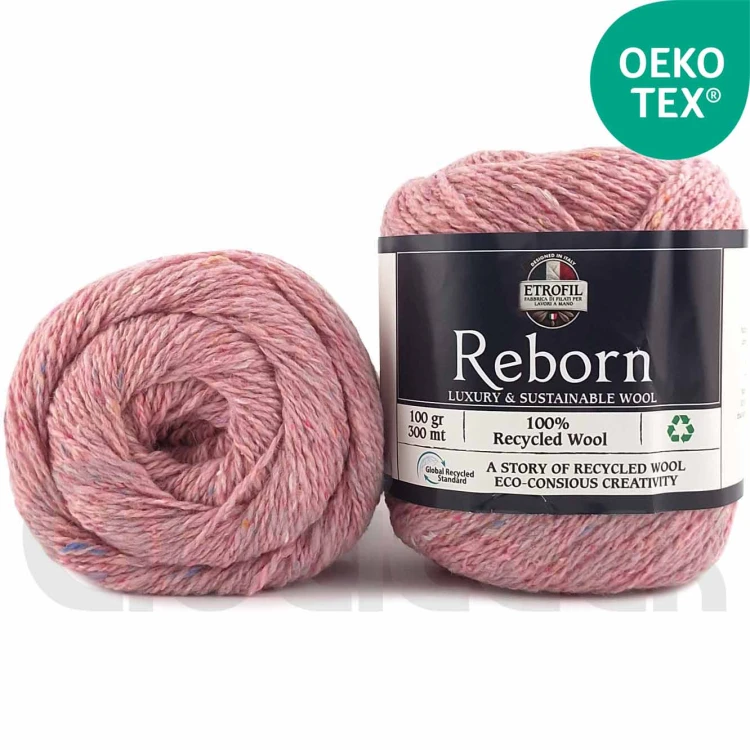 Włóczka Etrofil Reborn 73413 różowy