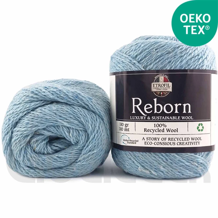 Włóczka Etrofil Reborn 75391 błękitny