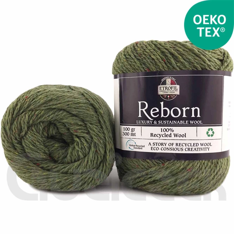 Włóczka Etrofil Reborn 74336 khaki
