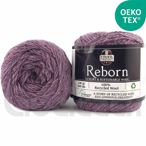 Włóczka Etrofil Reborn 76127 fioletowy