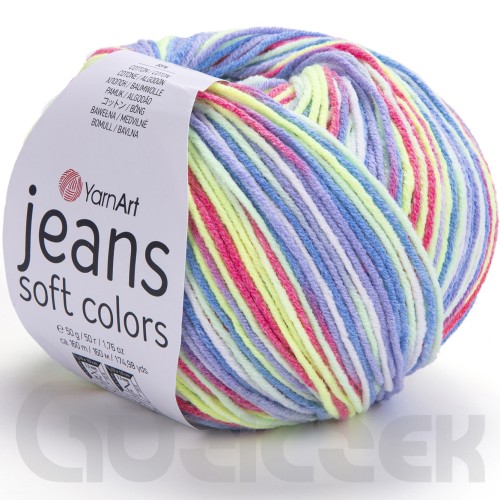 Włóczka YarnArt Jeans Soft Colors 6207