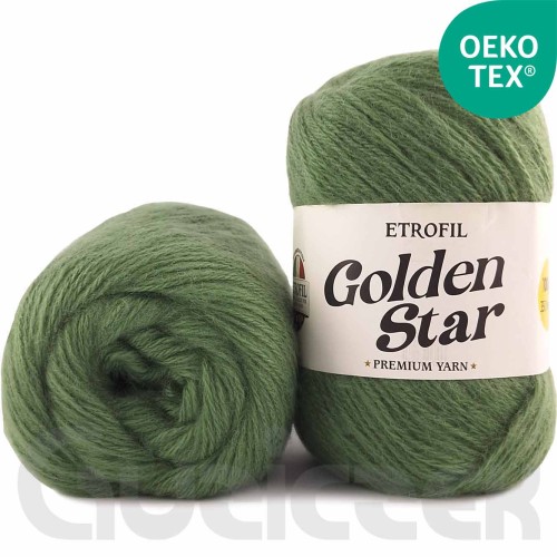 Włóczka Etrofil Golden Star 74067 zielony