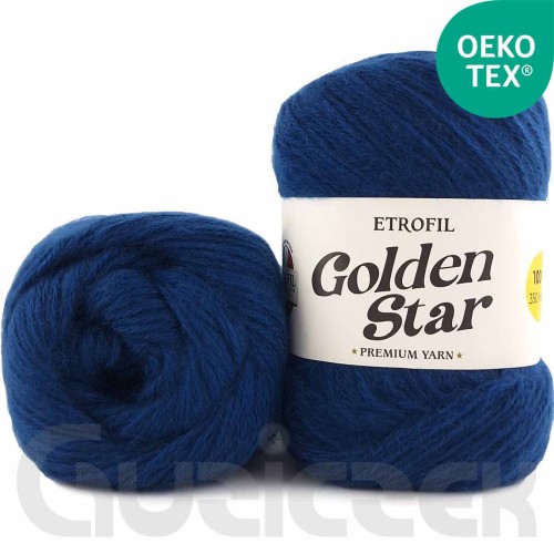 Włóczka Etrofil Golden Star 75095 granatowy