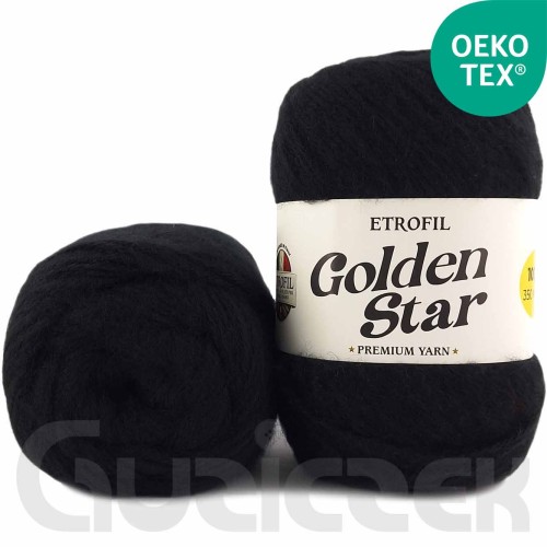Włóczka Etrofil Golden Star 70978 czarny