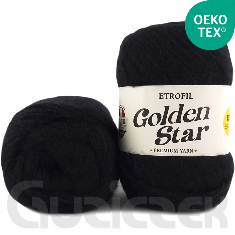 Włóczka Etrofil Golden Star 70978 czarny