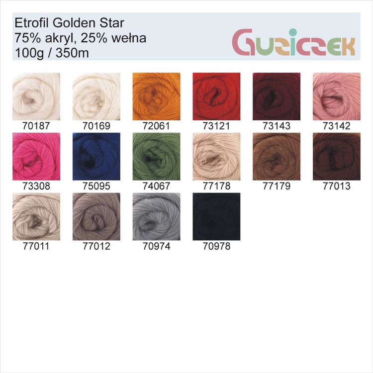 Wzornik Etrofil Golden Star