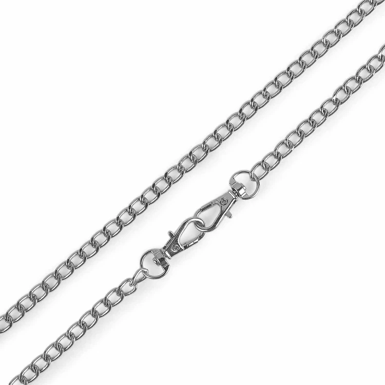 Łańcuszek 120cm x 6mm srebrny
