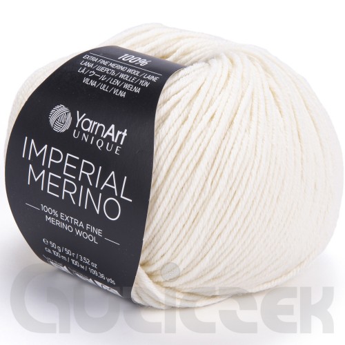 Włóczka YarnArt Imperial Merino 3303 ecru