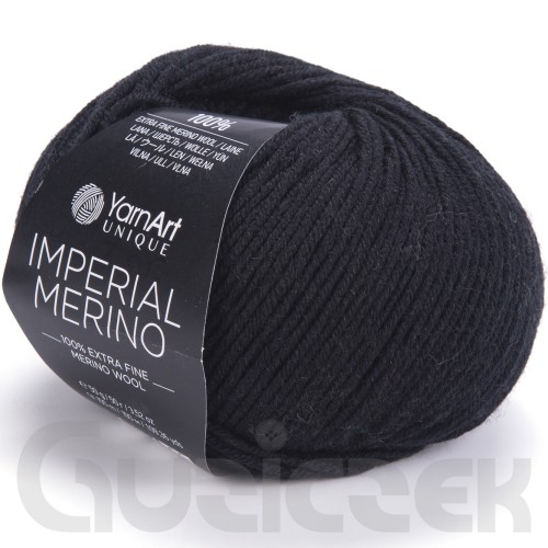 Włóczka YarnArt Imperial Merino 3301 czarny