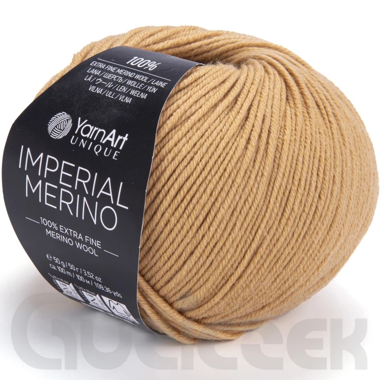 Włóczka YarnArt Imperial Merino 3308 ochra